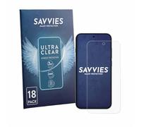 savvies Protection Ecran pour Oppo Reno 16 FS 18 Pièces - Film Protection Ultra Clair