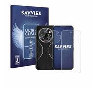 savvies Protection Ecran pour Oukitel WP55 Pro (Avant+Caméra) (6 Pièces) - Film Protection Ultra Clair