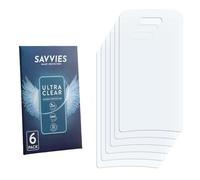 savvies Protection Ecran pour Panasonic KX-TU410 6 Pièces - Film Protection Ultra Clair