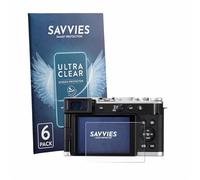 savvies Protection Ecran pour Panasonic Lumix DC-L10 6 Pièces - Film Protection Ultra Clair