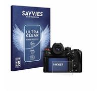 savvies Protection Ecran pour Panasonic Lumix S1R II (18 Pièces) - Film Protection Ultra Clair