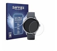 savvies Protection Ecran pour Pebble Round 2 18 Pièces - Film Protection Ultra Clair