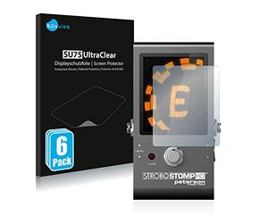 savvies Protection Ecran pour Peterson Strobostomp HD 6 Pièces - Film Protection Ultra Clair