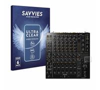savvies Protection Ecran pour Pioneer DJM-V10 (6 Pièces) - Film Protection Ultra Clair
