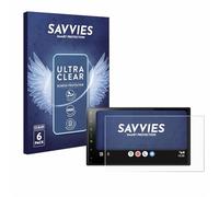 savvies Protection Ecran pour Pioneer SPH-DA77DAB (6 Pièces) - Film Protection Ultra Clair