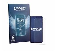 savvies Protection Ecran pour realme P4 Lite 6 Pièces - Film Protection Ultra Clair