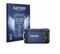 savvies Protection Ecran pour Ricoh Pentax WG-8 6 Pièces - Film Protection Ultra Clair