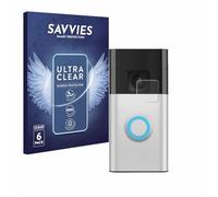 savvies Protection Ecran pour Ring Battery Video Doorbell (6 Pièces) - Film Protection Ultra Clair