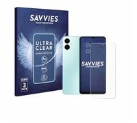 savvies Protection Ecran pour Samsung Galaxy A06 5G (Avant+Caméra) 6 Pièces - Film Protection Ultra Clair