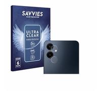 savvies Protection Ecran pour Samsung Galaxy A06 5G (Caméra UNIQUEMENT) 6 Pièces - Film Protection Ultra Clair