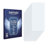 savvies Protection Ecran pour Samsung Galaxy A17 5G (18 Pièces) - Film Protection Ultra Clair