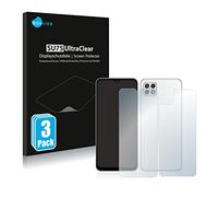savvies Protection Ecran pour Samsung Galaxy A22 5G (Avant+Arrière) 6 Pièces - Film Protection Ultra Clair