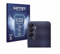 savvies Protection Ecran pour Samsung Galaxy A25 5G (Caméra UNIQUEMENT) (6 Pièces) - Film Protection Ultra Clair