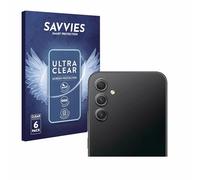 savvies Protection Ecran pour Samsung Galaxy A34 5G Enterprise Edition (Caméra UNIQUEMENT) (6 Pièces) - Film Protection Ultra Clair