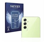 savvies Protection Ecran pour Samsung Galaxy A54 5G (Caméra UNIQUEMENT) (6 Pièces) - Film Protection Ultra Clair