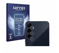 savvies Protection Ecran pour Samsung Galaxy A55 5G (Caméra UNIQUEMENT) 6 Pièces - Film Protection Ultra Clair
