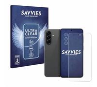savvies Protection Ecran pour Samsung Galaxy A56 5G (Avant+Caméra) (6 Pièces) - Film Protection Ultra Clair