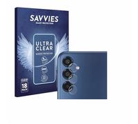 savvies Protection Ecran pour Samsung Galaxy M35 (Caméra UNIQUEMENT) 18 Pièces - Film Protection Ultra Clair