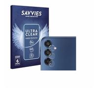 savvies Protection Ecran pour Samsung Galaxy M35 (Caméra UNIQUEMENT) 6 Pièces - Film Protection Ultra Clair