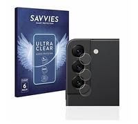 savvies Protection Ecran pour Samsung Galaxy S22 5G (Caméra UNIQUEMENT) (6 Pièces) - Film Protection Ultra Clair