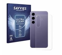 savvies Protection Ecran pour Samsung Galaxy S24 (Arrière) (6 Pièces) - Film Protection Ultra Clair