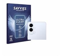 savvies Protection Ecran pour Samsung Galaxy S25 Edge (Caméra UNIQUEMENT) 6 Pièces - Film Protection Ultra Clair