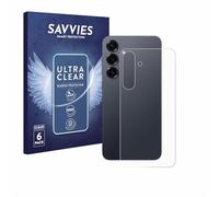savvies Protection Ecran pour Samsung Galaxy S25 Plus (Arrière) 6 Pièces - Film Protection Ultra Clair
