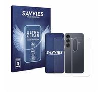 savvies Protection Ecran pour Samsung Galaxy S25 Plus (Avant+Arrière) 6 Pièces - Film Protection Ultra Clair