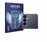 savvies Protection Ecran pour Samsung Galaxy S25 Plus Enterprise Edition (Caméra UNIQUEMENT) (6 Pièces) - Film Protection Ultra Clair