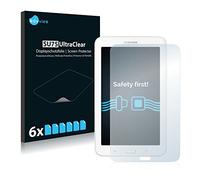 savvies Protection Ecran pour Samsung Galaxy Tab 3 7.0 Lite 6 Pièces - Film Protection Ultra Clair