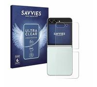 savvies Protection Ecran pour Samsung Galaxy Z Flip 5 (Arrière) (6 Pièces) - Film Protection Ultra Clair