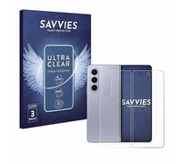 savvies Protection Ecran pour Samsung Galaxy Z Fold 5 (Avant+Arrière) (6 Pièces) - Film Protection Ultra Clair