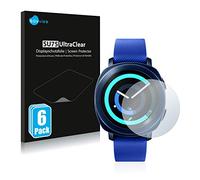 savvies Protection Ecran pour Samsung Gear Sport (6 Pièces) - Film Protection Ultra Clair