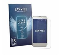 savvies Protection Ecran pour Sharp Aquos SHV37 18 Pièces - Film Protection Ultra Clair