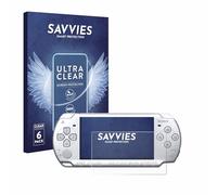 savvies Protection Ecran pour Sony PSP 2004 6 Pièces - Film Protection Ultra Clair