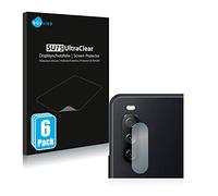 savvies Protection Ecran pour Sony Xperia 10 III (Caméra UNIQUEMENT) (6 Pièces) - Film Protection Ultra Clair