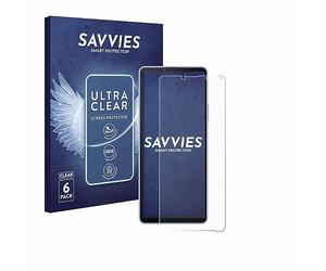 savvies Protection Ecran pour Sony Xperia 10 IV 6 Pièces - Film Protection Ultra Clair
