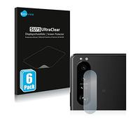 savvies Protection Ecran pour Sony Xperia 5 III (Caméra UNIQUEMENT) 6 Pièces - Film Protection Ultra Clair