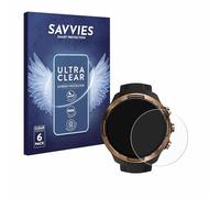 savvies Protection Ecran pour Suunto 9 Baro (6 Pièces) - Film Protection Ultra Clair