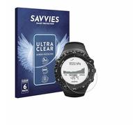 savvies Protection Ecran pour Suunto Core Regular Black (6 Pièces) - Film Protection Ultra Clair
