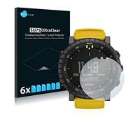 savvies Protection Ecran pour Suunto Core Yellow Crush (6 Pièces) - Film Protection Ultra Clair