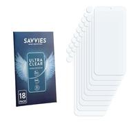 savvies Protection Ecran pour TCL K70 Power 4G (Avant+Caméra) 18 Pièces - Film Protection Ultra Clair