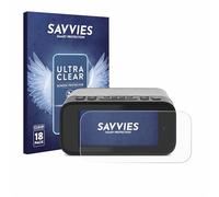 savvies Protection Ecran pour TechniSat Digitradio 52 BT 18 Pièces - Film Protection Ultra Clair