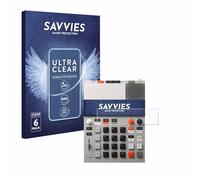savvies Protection Ecran pour Teenage Engineering EP-133 K.O. II (6 Pièces) - Film Protection Ultra Clair