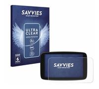 savvies Protection Ecran pour TomTom Go Navigator 7 (2ème génération) 6 Pièces - Film Protection Ultra Clair