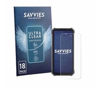 savvies Protection Ecran pour Ulefone RugKing 5 Pro 18 Pièces - Film Protection Ultra Clair