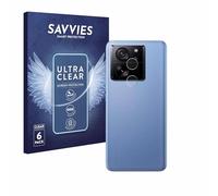 savvies Protection Ecran pour Xiaomi 13T (Caméra UNIQUEMENT) 6 Pièces - Film Protection Ultra Clair