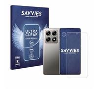 savvies Protection Ecran pour Xiaomi 14T (Avant+Caméra) 6 Pièces - Film Protection Ultra Clair