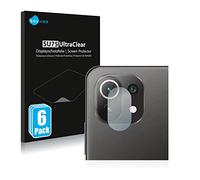 savvies Protection Ecran pour Xiaomi Mi 11 Lite 5G (Caméra UNIQUEMENT) (6 Pièces) - Film Protection Ultra Clair