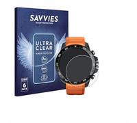 savvies Protection Ecran pour Xiaomi Mibro GS Explorer S 6 Pièces - Film Protection Ultra Clair